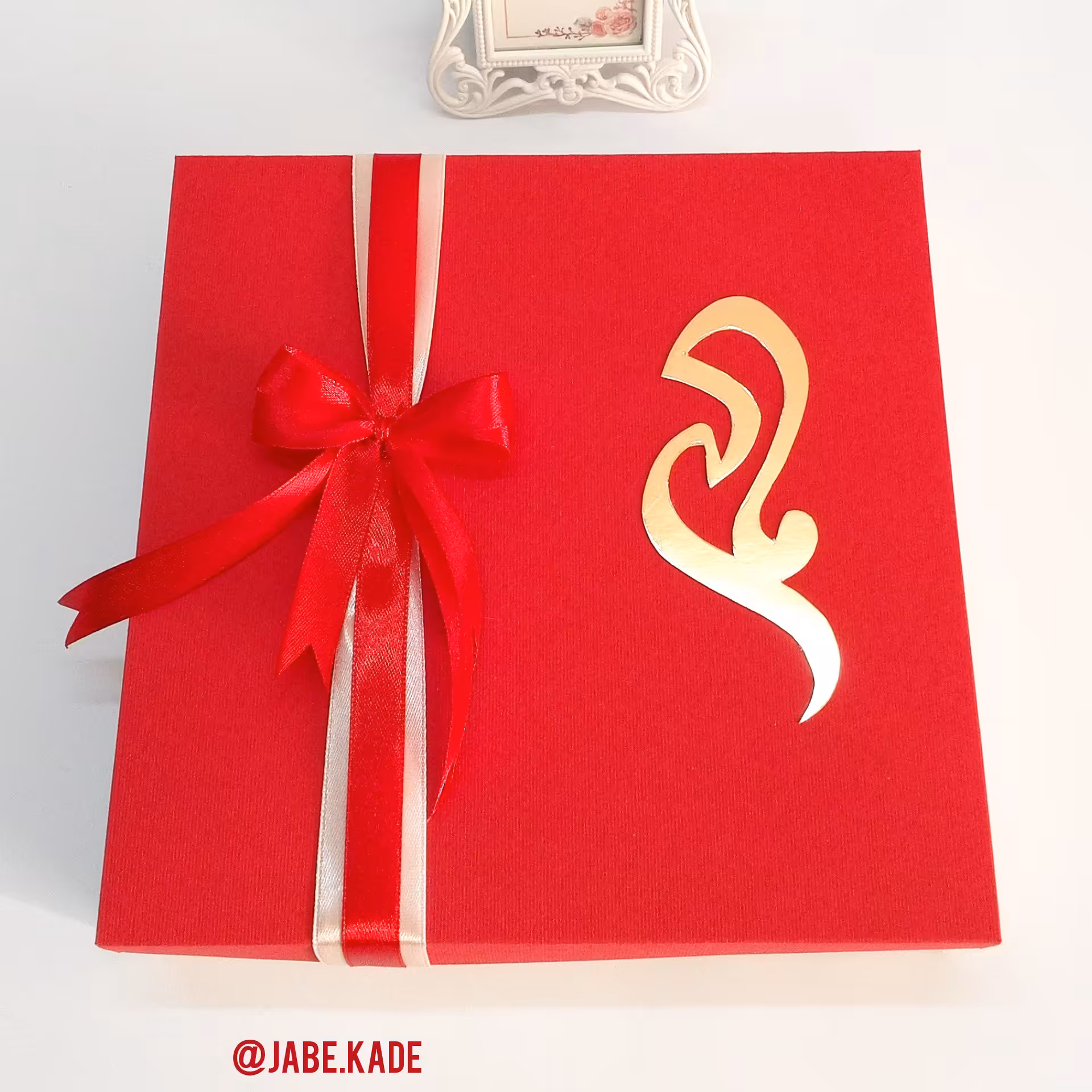 جعبه کادو روز مادر ابعاد 20*20