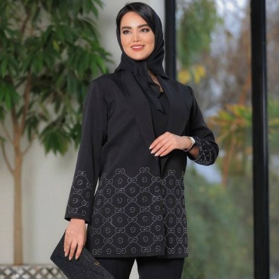 مانتو مجلسی مازراتی نگینی