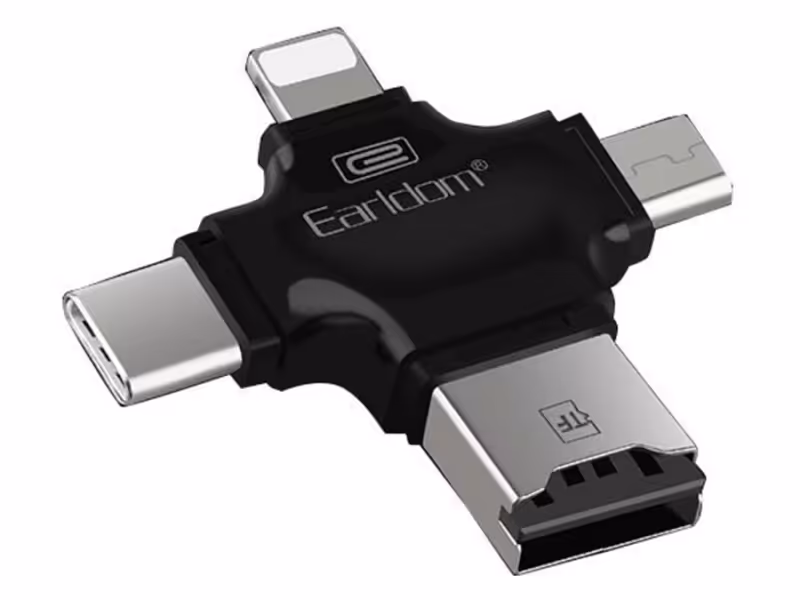 کارت خوان چهار سر ارلدام Earldom ET-OT20 All-in-One Card Reader