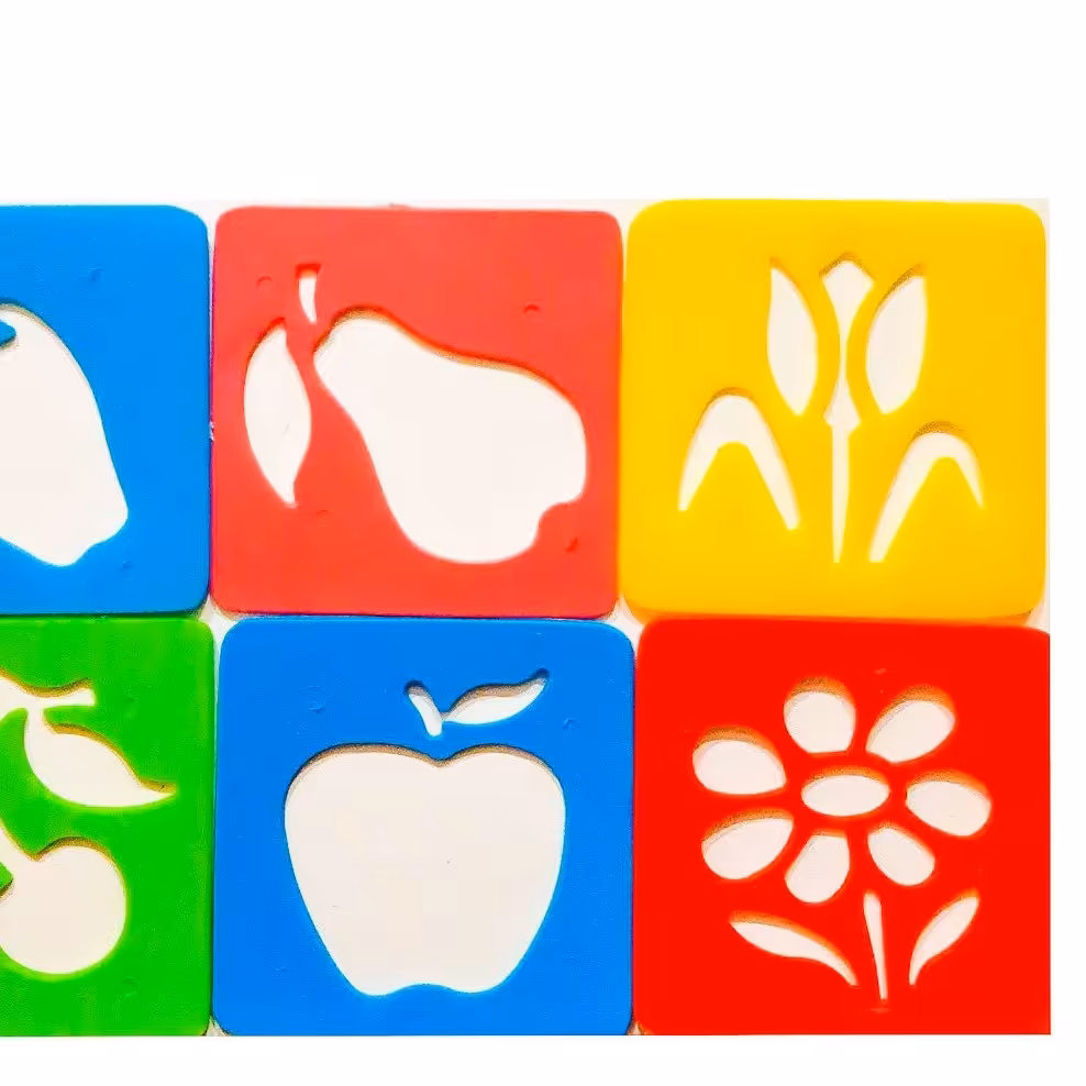 شابلون طرح گل و میوه