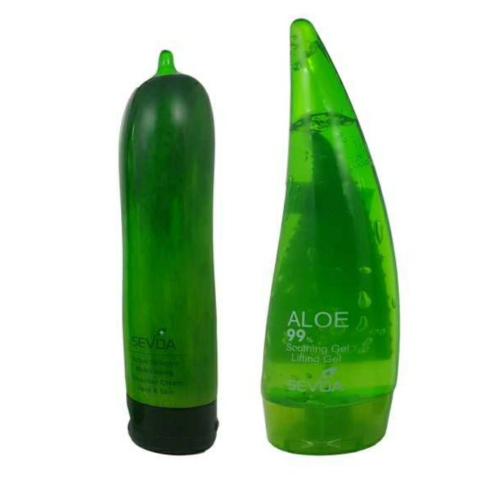 کرم آبرسان و ژل لیفتینگ آلوورا سودا 500 میلی لیتر