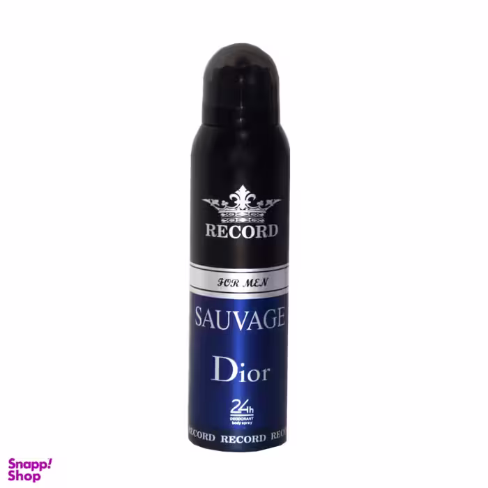 اسپری بدن مردانه رکورد (Record) مدل Sauvage Dior حجم 150 میلی لیتر