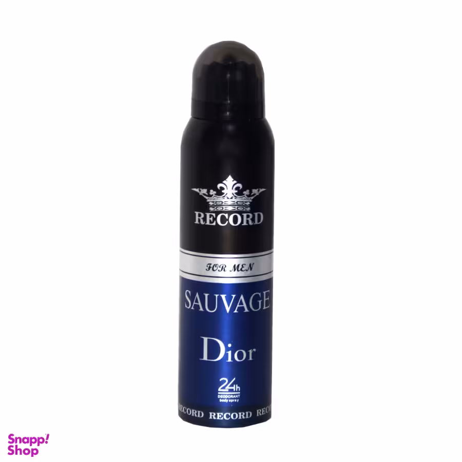 اسپری بدن مردانه رکورد (Record) مدل Sauvage Dior حجم 150 میلی لیتر