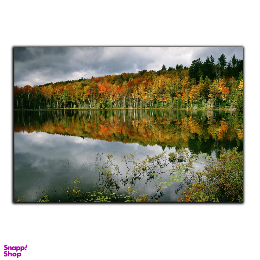 تابلو شاسی بکلیت طرح طبیعت پاییز و دریاچه مدل SH-S1092