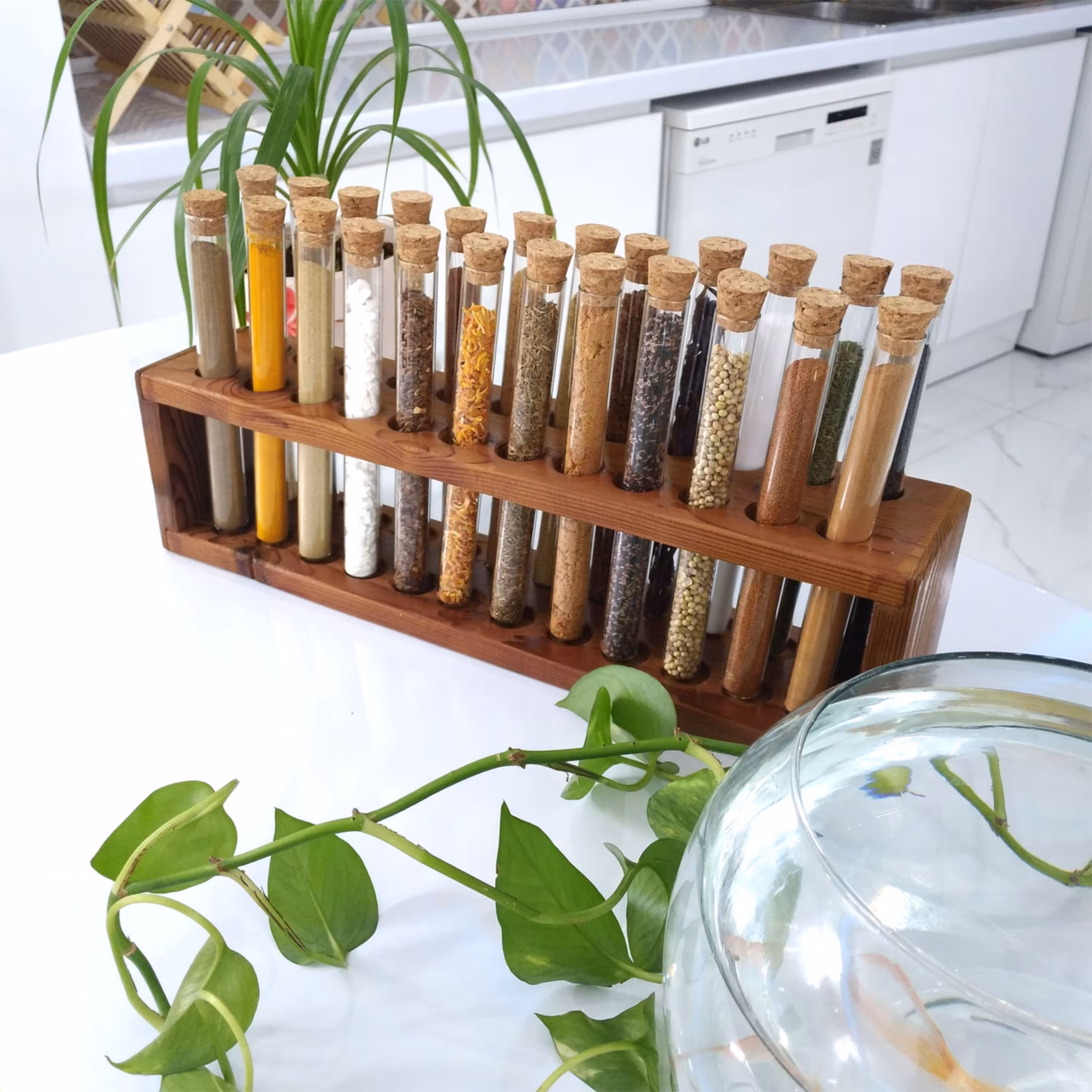 جاادویه چوبی ساخته شده از چوب ترمو  24 تایی 