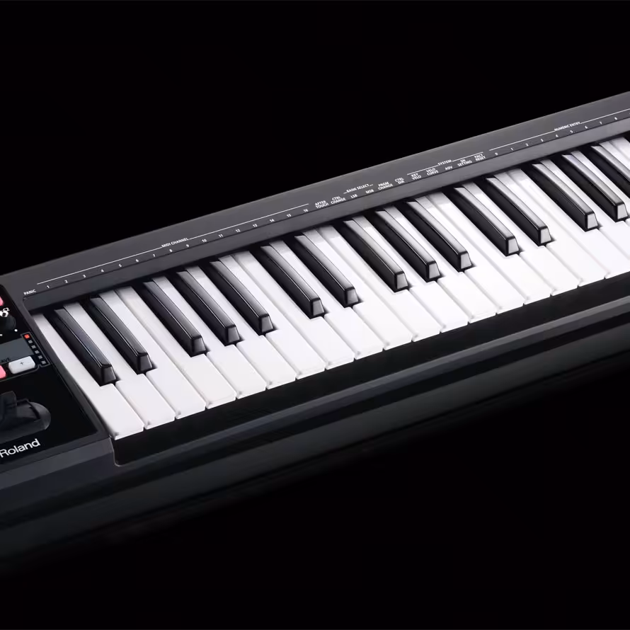 کیبورد ( میدی کنترلر ) رولند مدل A49 رنگ مشکی