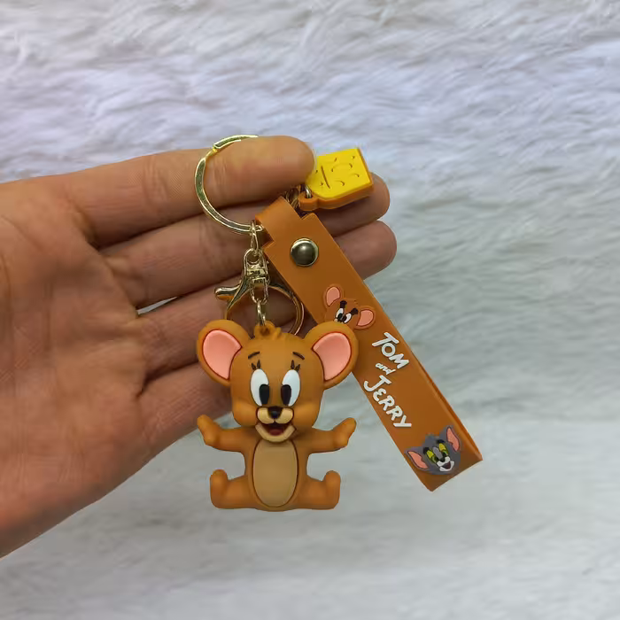 جاکلیدی سیلیکونی دراگون درجه 1 طرح تام و جری 3