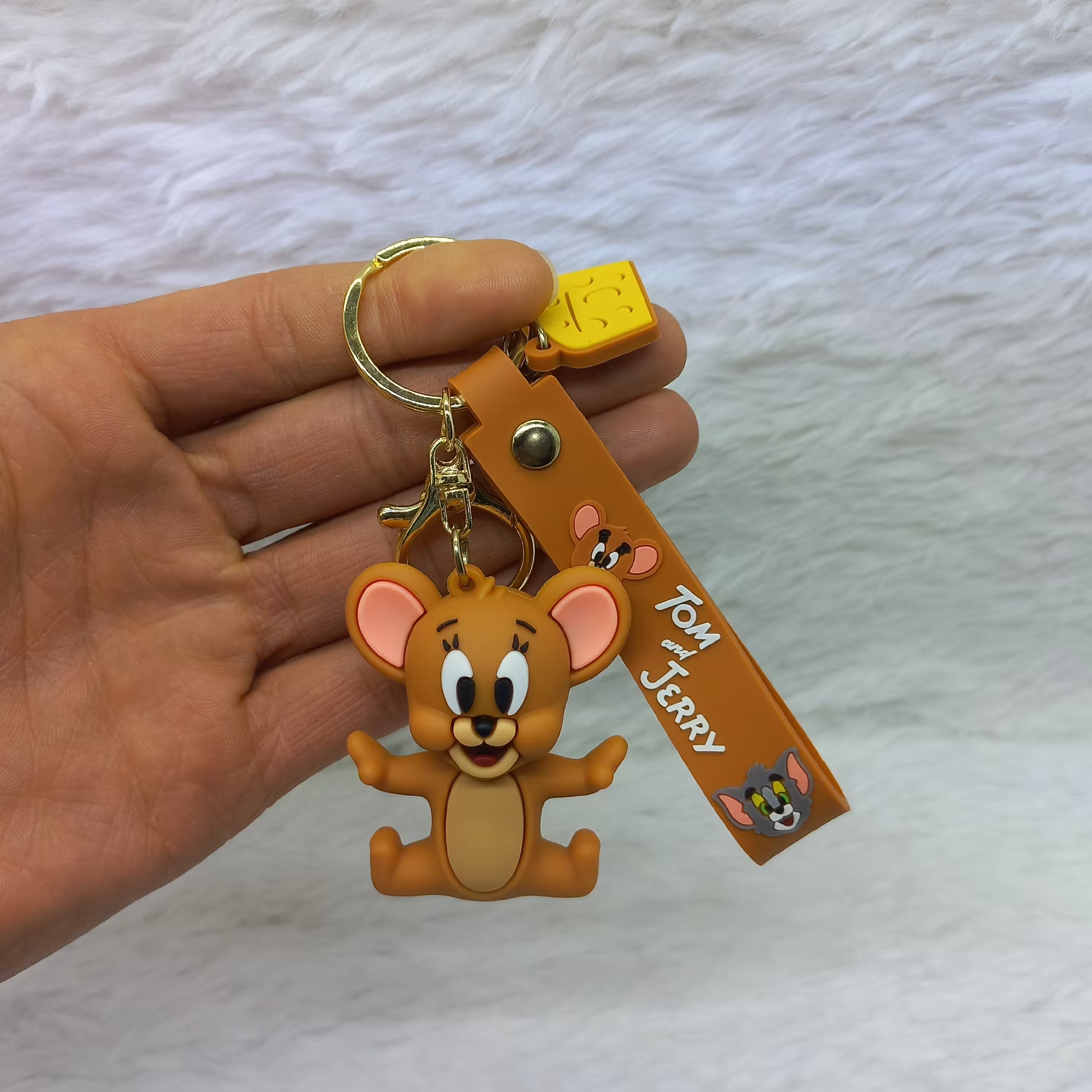 جاکلیدی سیلیکونی دراگون درجه 1 طرح تام و جری 3