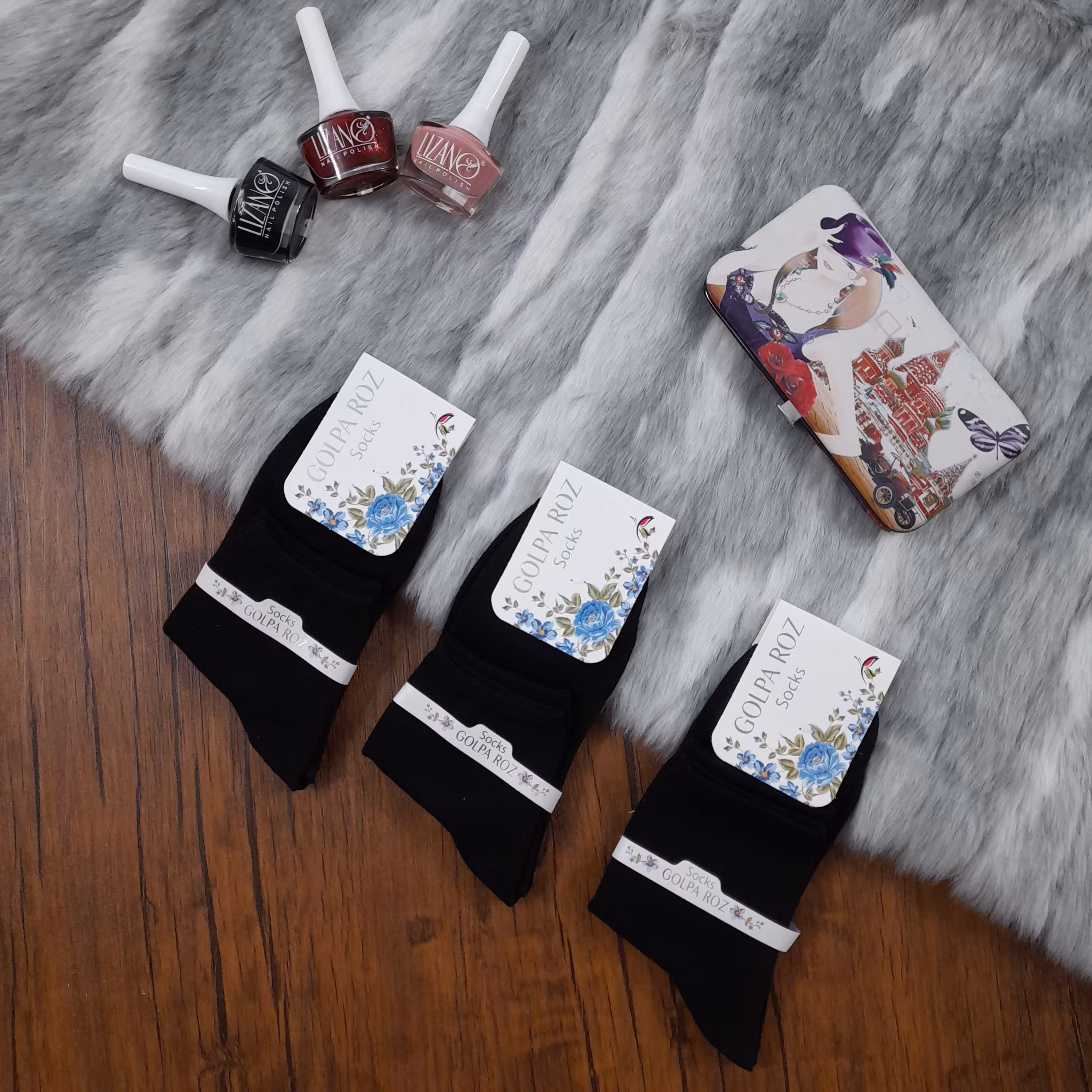 جوراب اسپرت زنانه و مردانه طرح مشکی ساده نیم ساق کالکشن مشکی