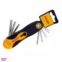 مجموعه 8 عددی آچار آلن ستاره ای هیزان مدل h1