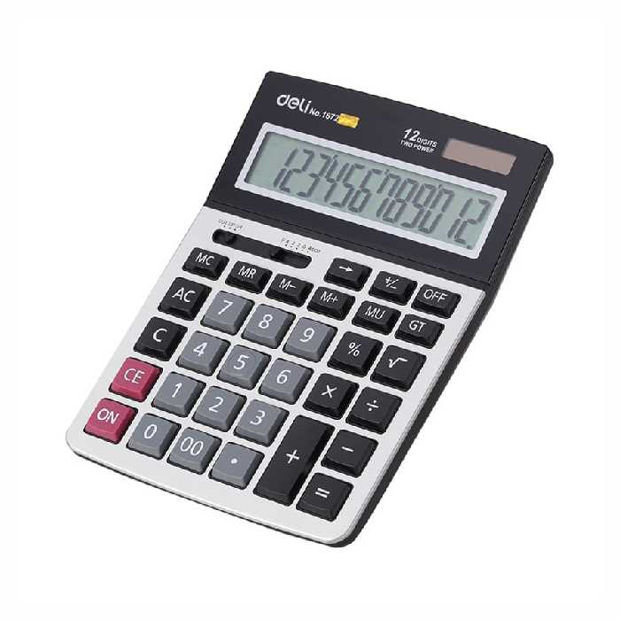 ماشین حساب رومیزی 1672 دلی