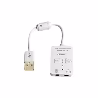 کارت صدا کابلی USB 7.1CH دی نت