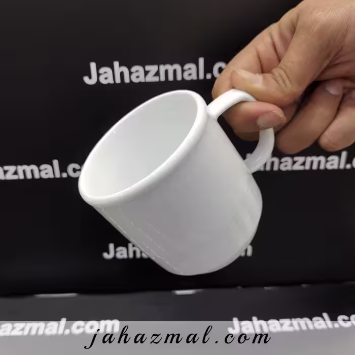 فنجان لاته 250 هتلی سفید چینی زرین
