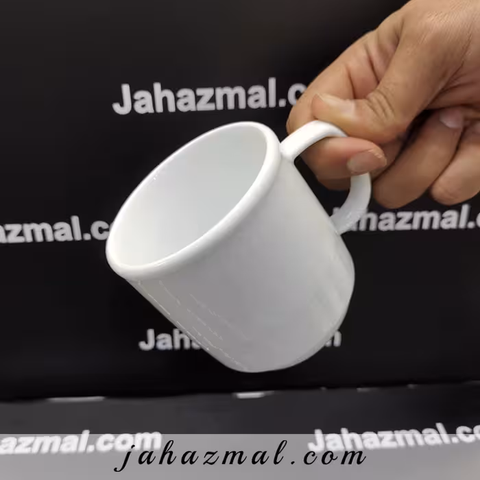 فنجان لاته 250 هتلی سفید چینی زرین