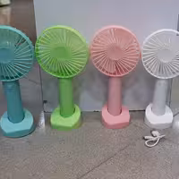 پنکه دستی شارژی سه زمانه کند متوسط تند هدیه کاربردی اسباب بازی