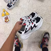 کفش کتانی بندی مردانه اسکیچرز