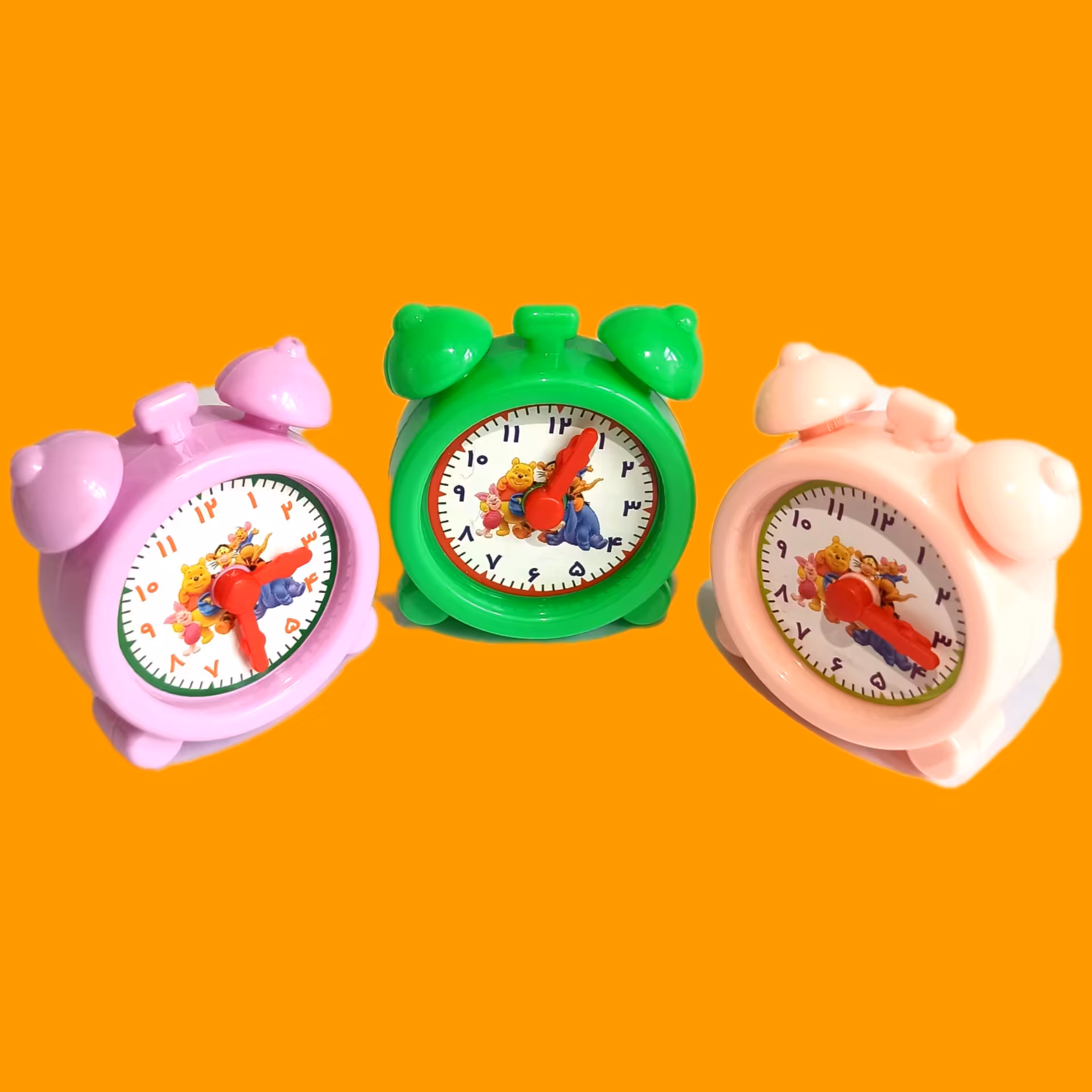 ساعت آموزشی عقربه ای همراه با مهر طرح  ساعت