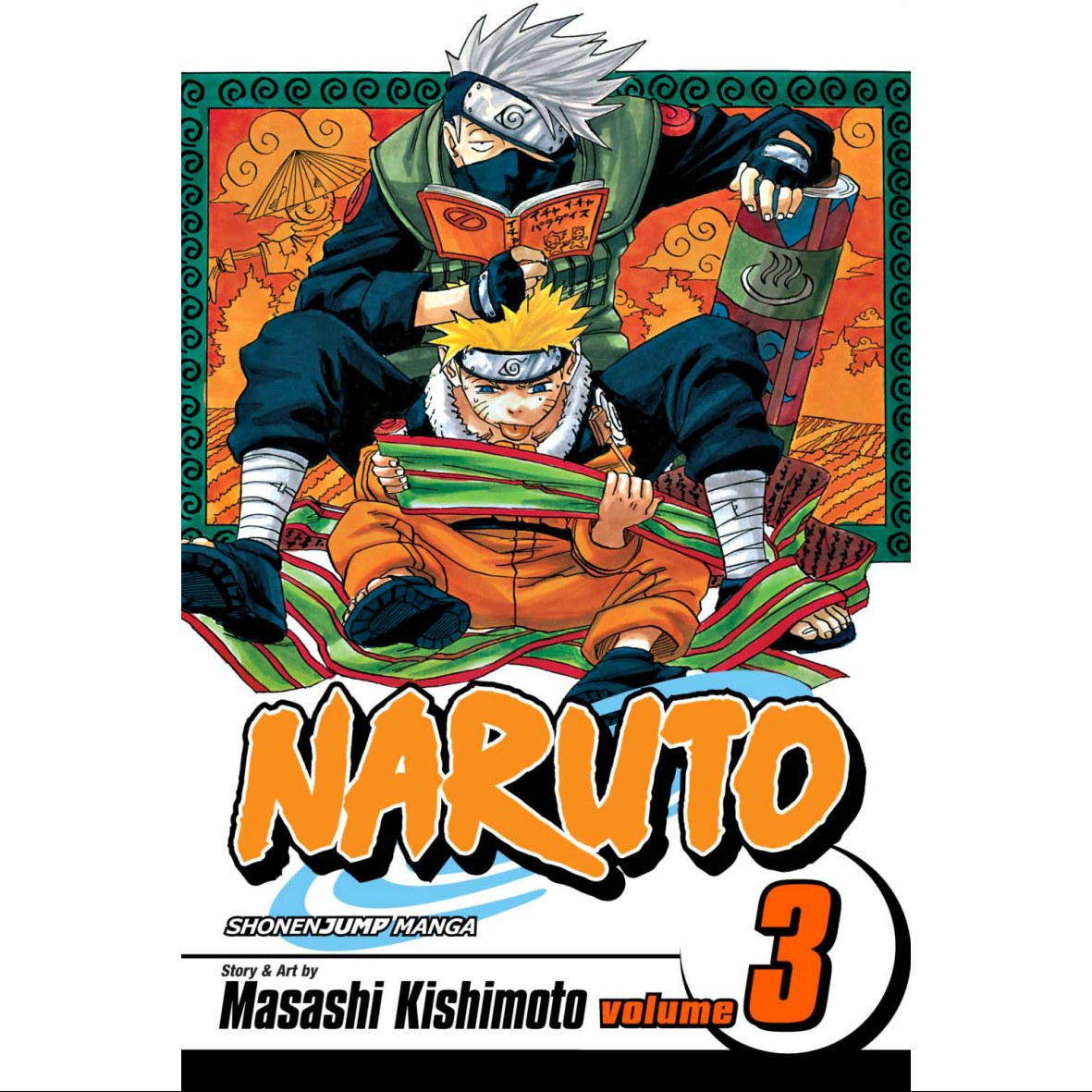 کتاب مانگا ناروتو جلد 3 Naruto