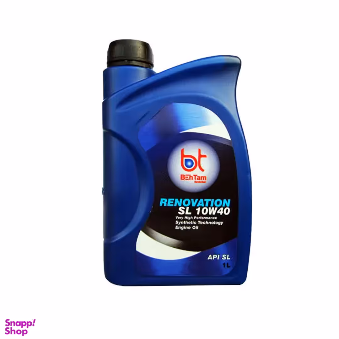 روغن موتور خودرو بهتام روانکار مدل 10W40 Renovation حجم 1000 میلی لیتر