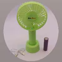 مینی پنکه دستی پایه دار شارژی - الکتوبکا 2879