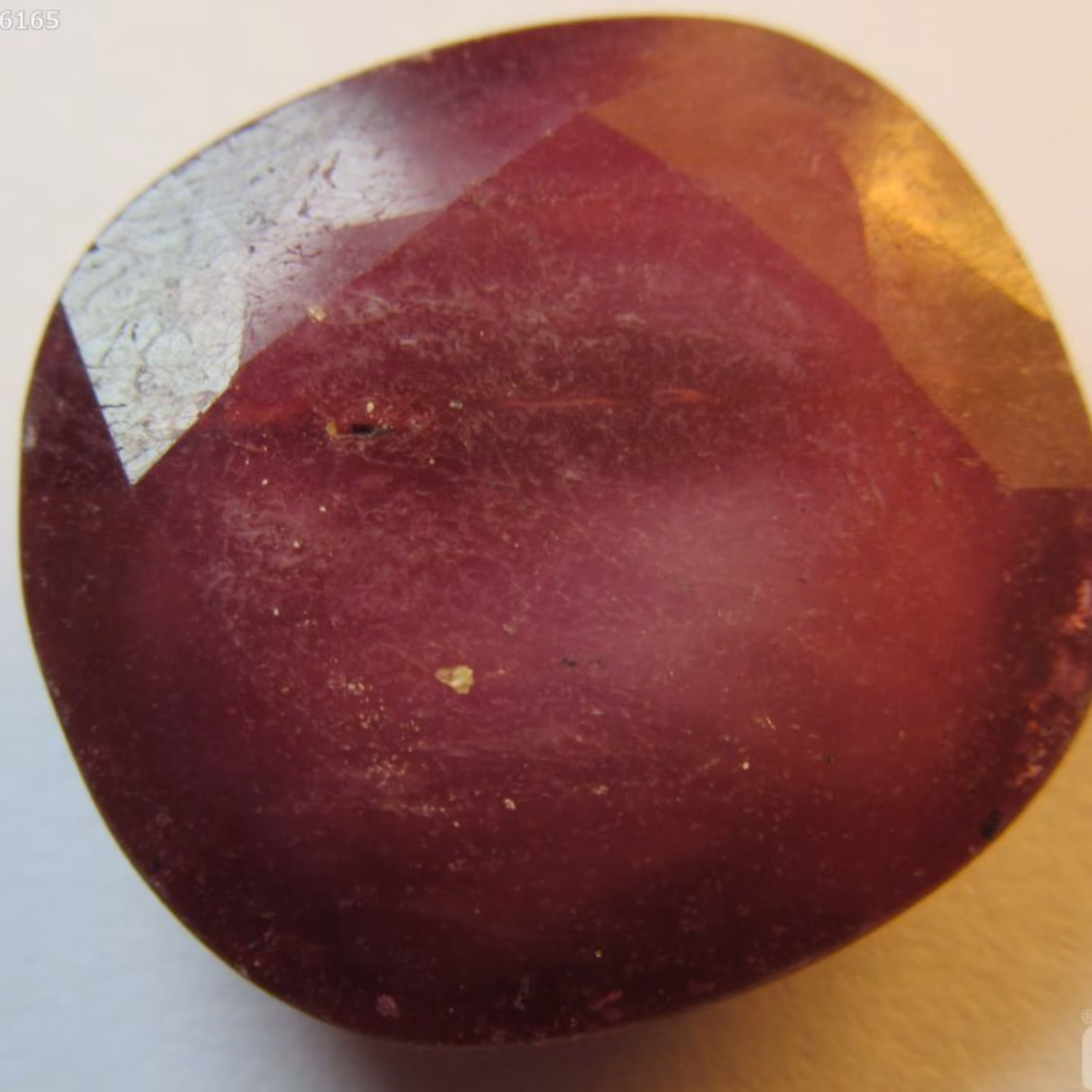 نگین یاقوت افریقایی 23 قیراطی دست نخورده 