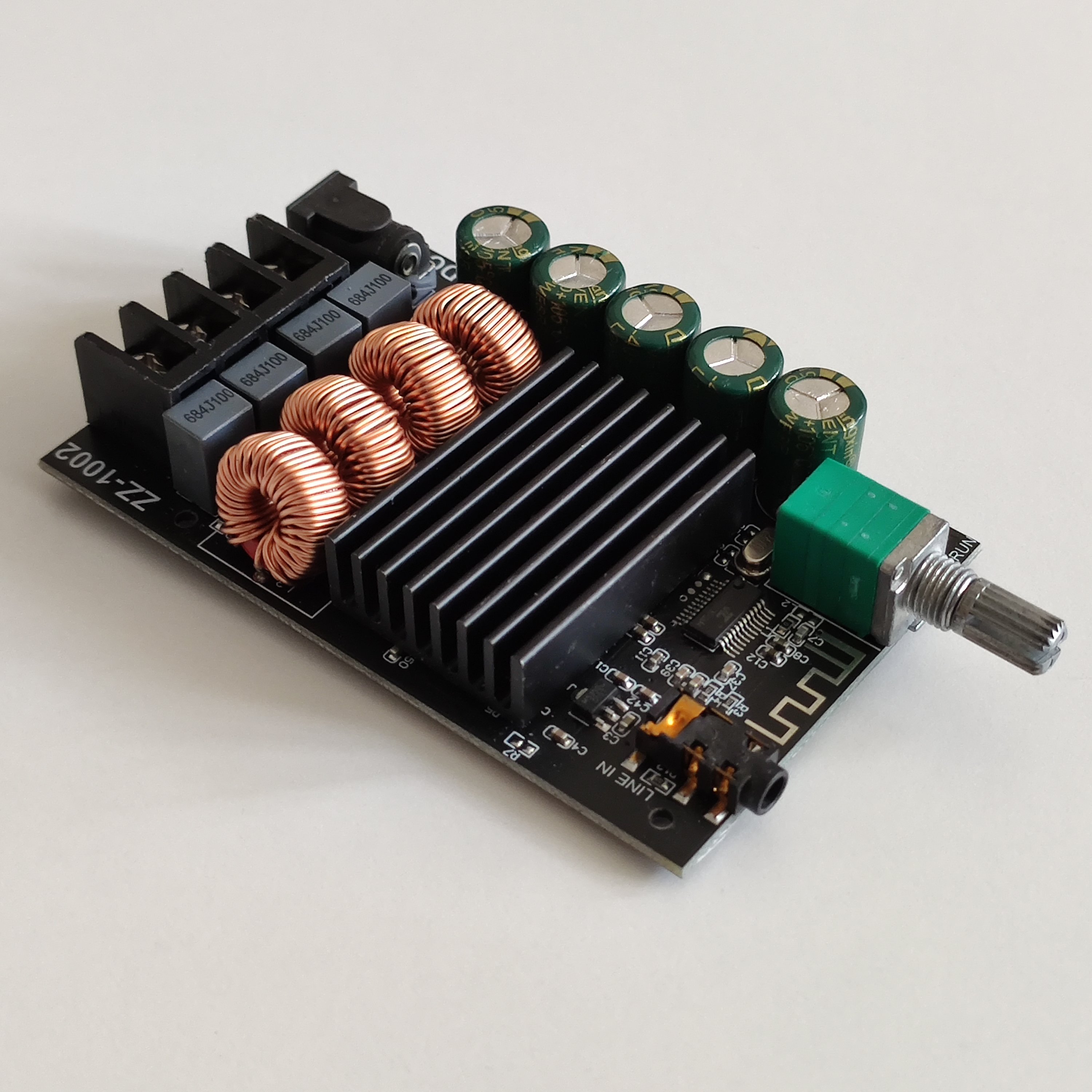 ماژول آمپلی فایر بلوتوثی 2 در 100 وات با آی سی Tpa3116d2 اصلی