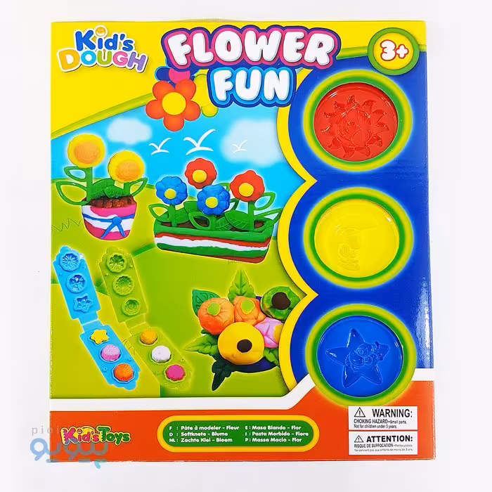 خمیر بازی مدل Flower Fun