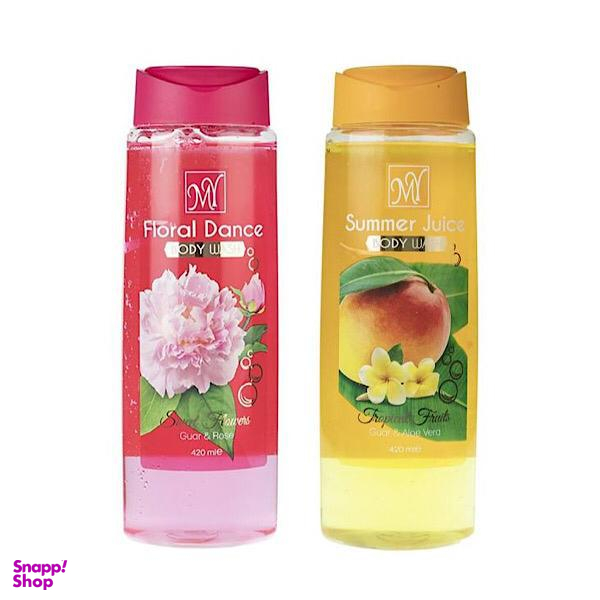 شامپو بدن مای (My) مدل Floral Dance و Summer Juice حجم 420 میلیلیتر