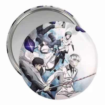آینه جیبی خندالو طرح انیمه توکیو غول Tokyo Ghoul کد 4909