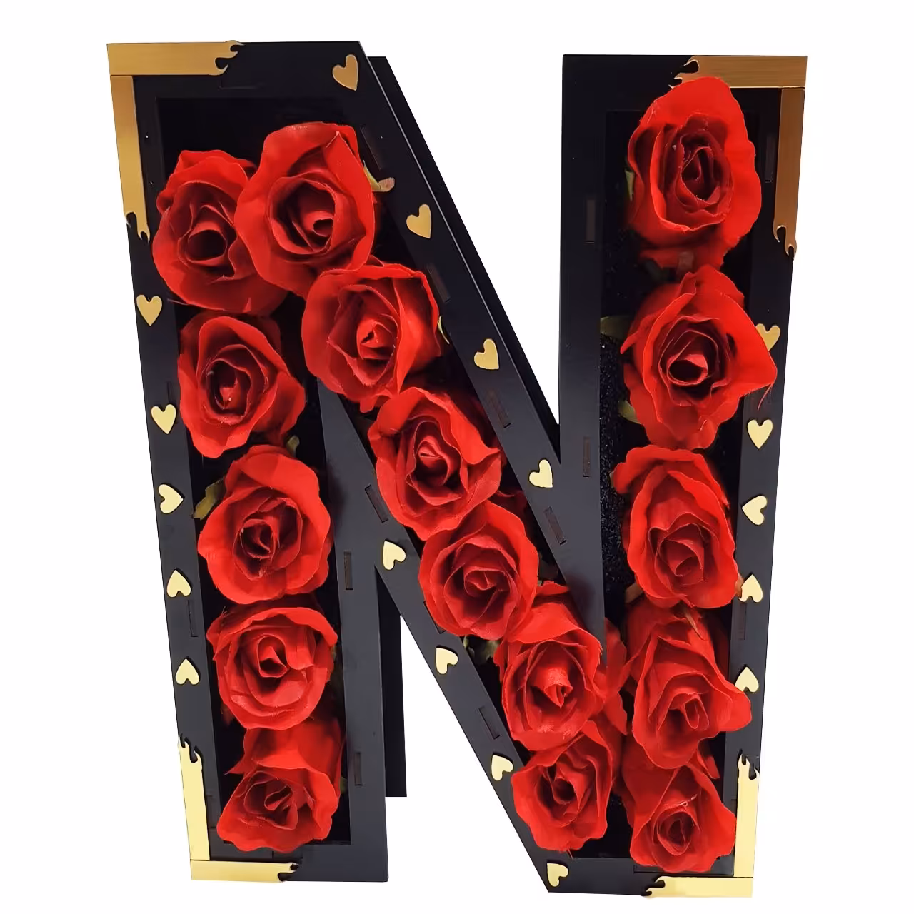 استند گل مصنوعی طرح N کد plk7118