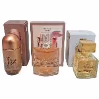 پک اقتصادی سه عددی عطر های زنانه اسمارت کالکشن مدل باکارات رژ سفید , 212 وی آی پی رز, لانکوم لاویه است بل حجم 25 میل