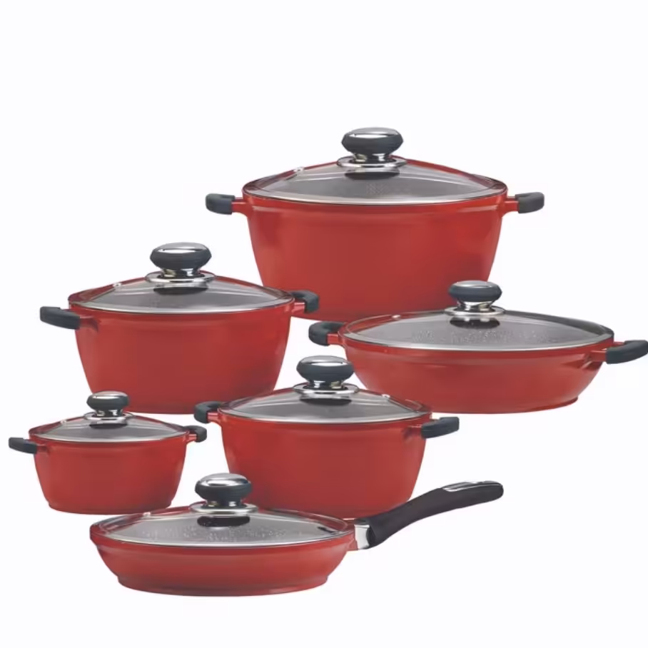 سرویس قابلمه زرساب 12پارچه گریپ