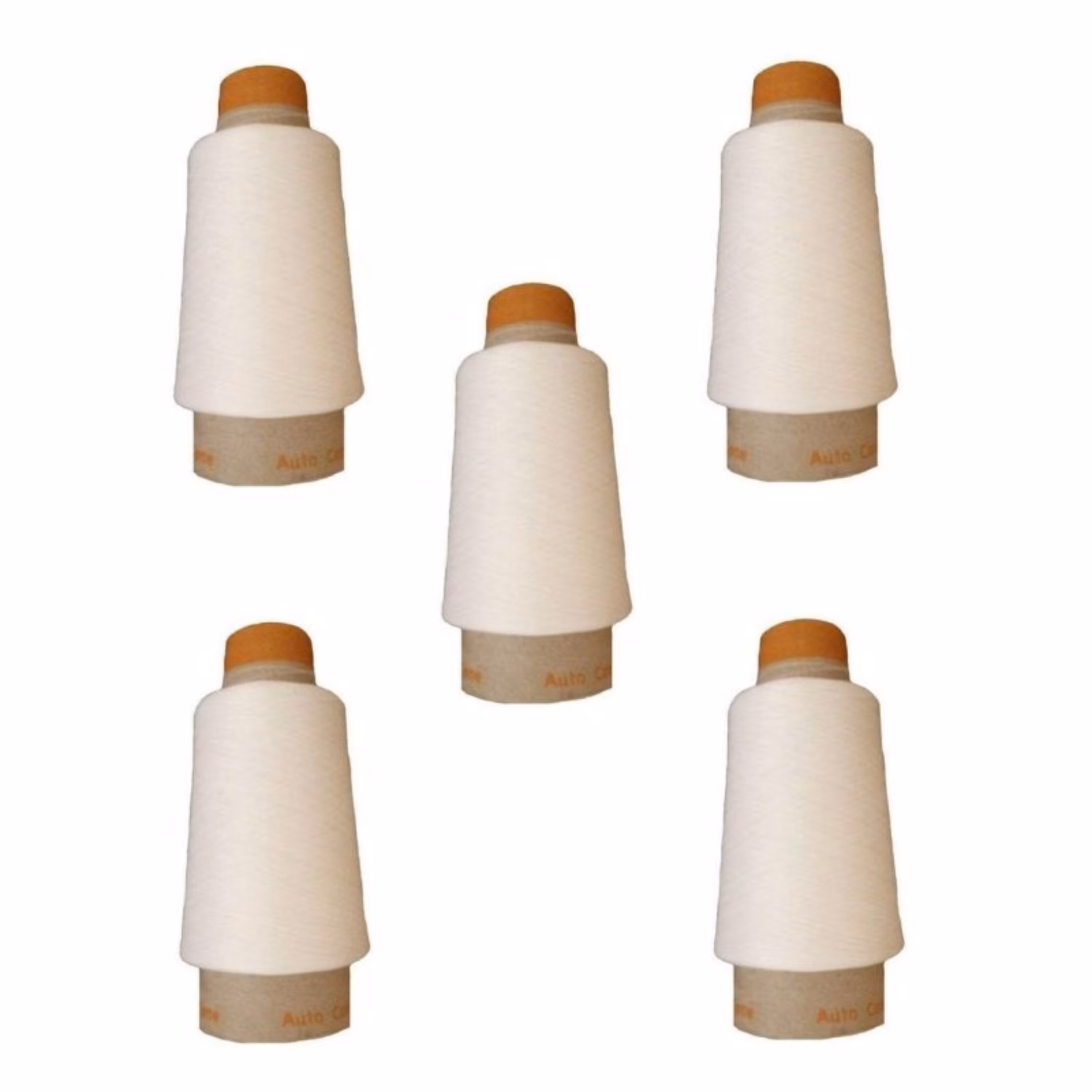 دوک نخ سردوز 100 گرمی سفید (نخ ترویرا) (نخ استرچ)(5 عددی)
