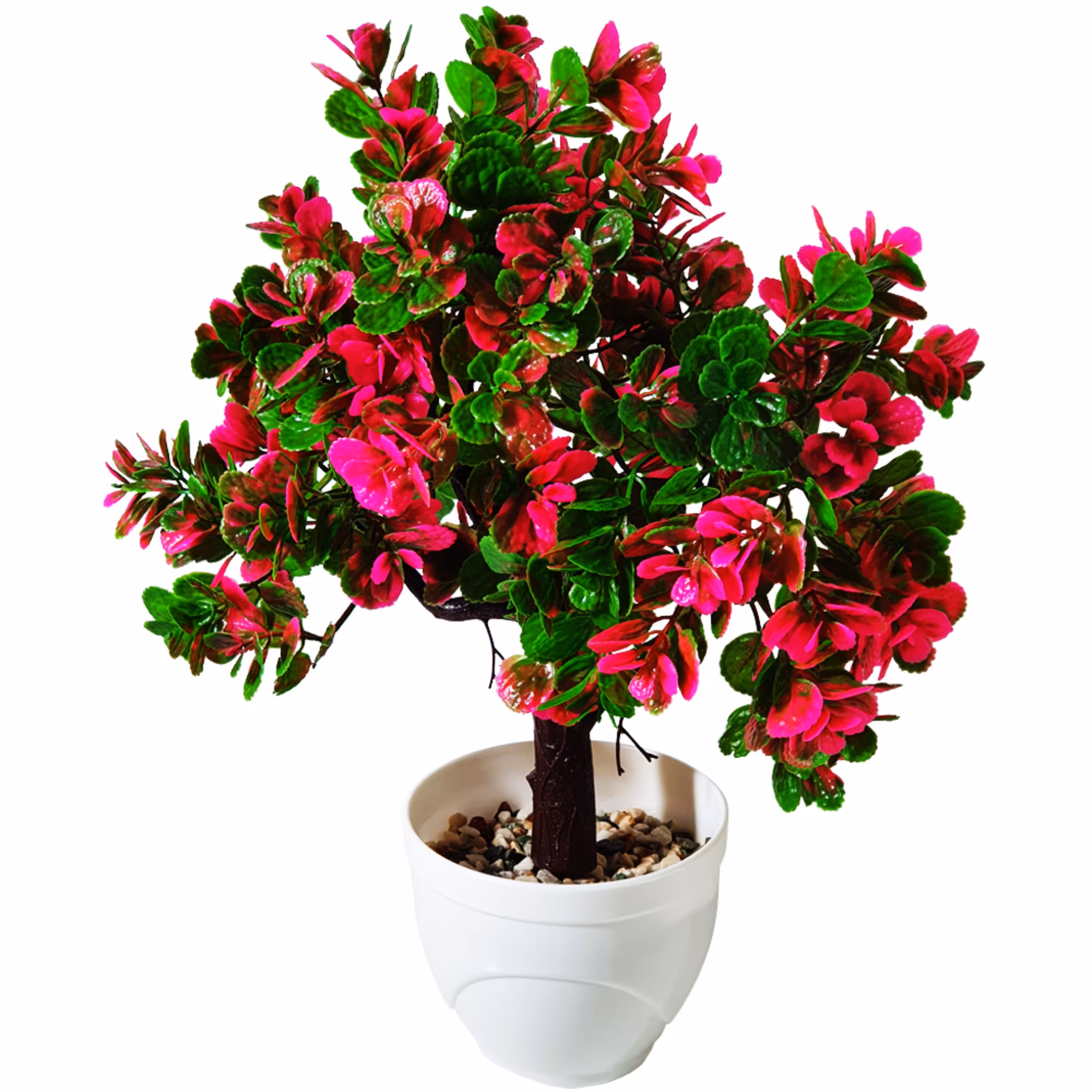 گلدان به همراه درختچه مصنوعی مدل پونه کد 753