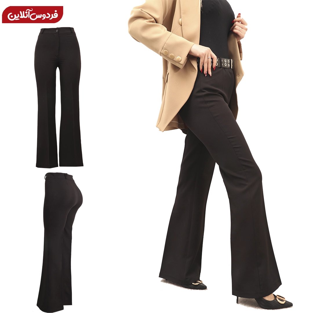 شلوار مشکی زنانه مدل 83d