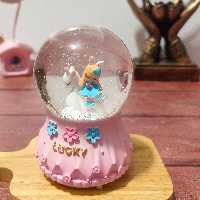 گوی موزیکال دختر گوزن سوار 