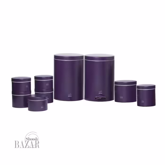 سرویس جهیزیه 10 پارچه فلزی بنفش مات بهازکالا 16290025