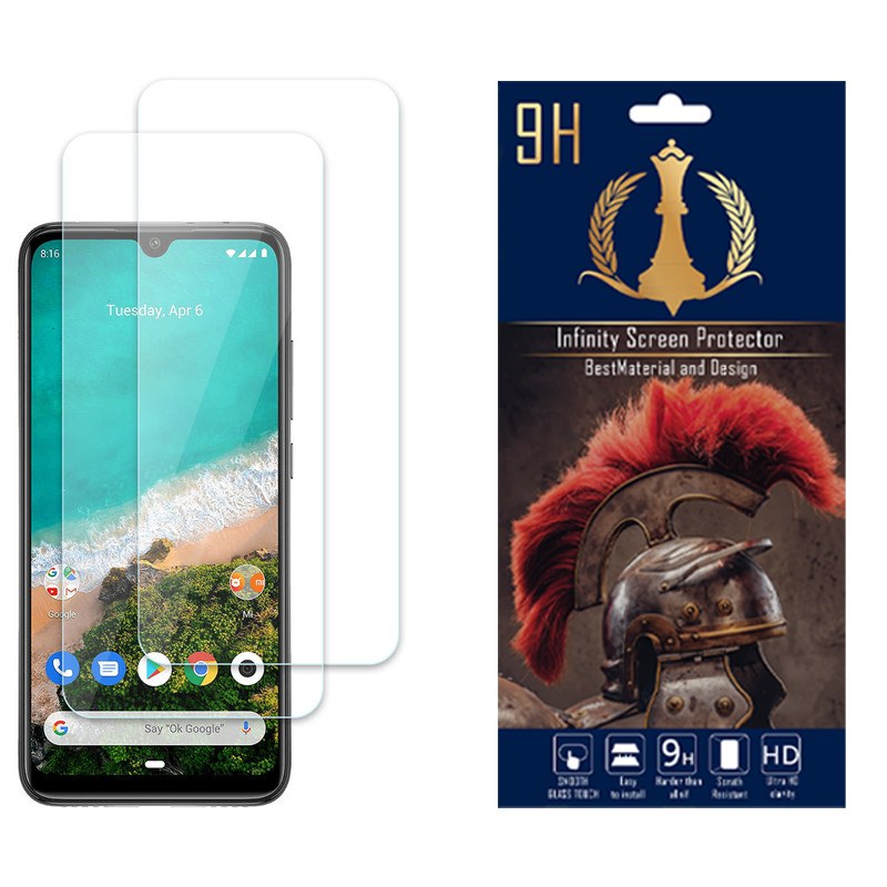 محافظ صفحه نمایش اینفینیتی مدل NANOمناسب برای شیائومی Mi A3 بسته دو عددی