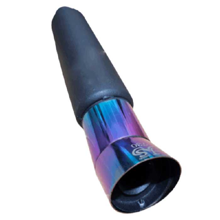 منبع اگزوز اسپرت جی اس (J.S) تک لول مدل 730 همراه با سایلسنر مناسب انوع خودرو