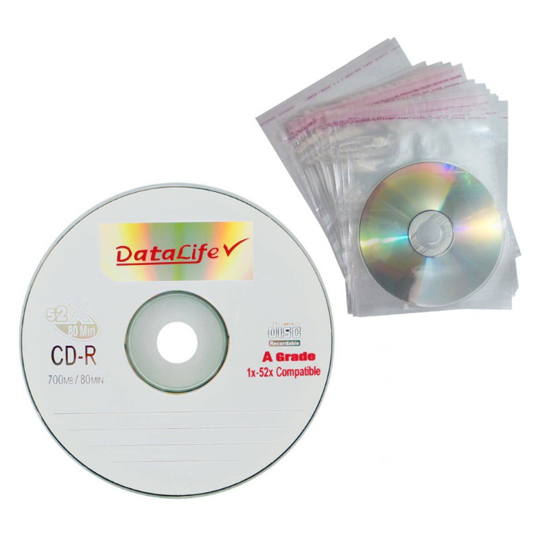 سی دی خام DATA LIFE به همراه کاور (یک عددی)