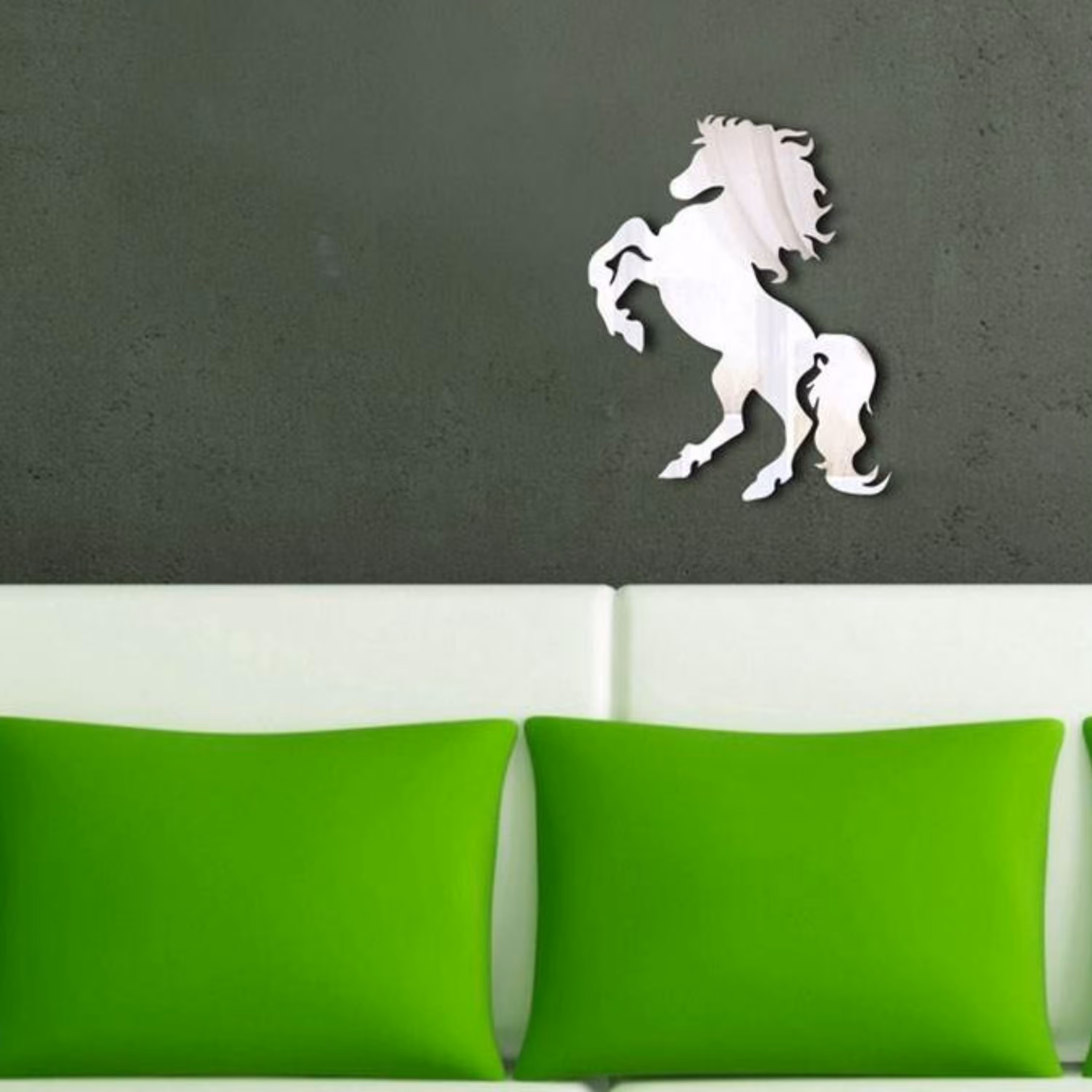 اینه دکوراتیو پدیده پلاس مدل اسب