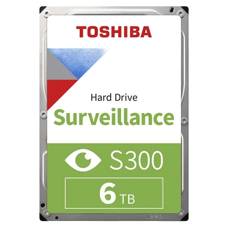 هارد اینترنال توشیبا مدل S300 Surveillance با ظرفیت 6 ترابایت | آی تی هوم