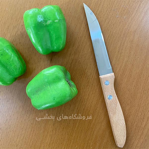 چاقو میوه خوری چوبی تک
