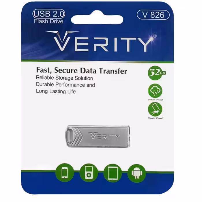 فلش 32 گیگ وریتی مدل 826