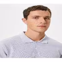 تی شرت یقه پولو بنفش مردانه پنبه آستین کوتاه SLIM T POLO YAKA Koton