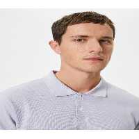 تی شرت یقه پولو بنفش مردانه پنبه آستین کوتاه SLIM T POLO YAKA Koton