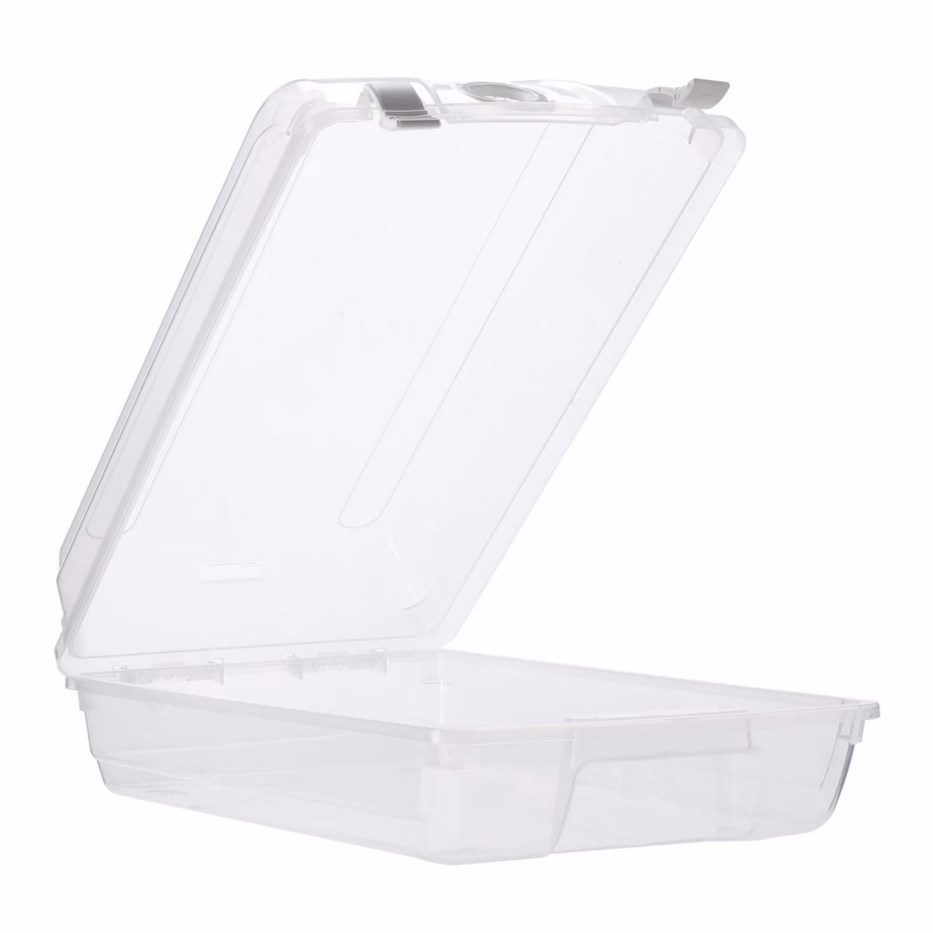 جعبه یا باکس کفش زنانه رزگلد مدل صیام بی رنگ شفاف