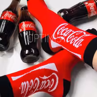 جوراب کوکاکولا ساقدار  نخ پنبه فری سایز 