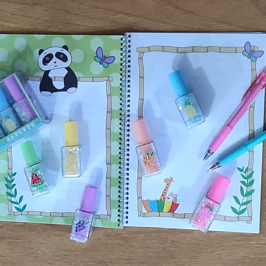 ماژیک هایلایتر یا علامت زن طرح لاک ناخن هر یک عدد