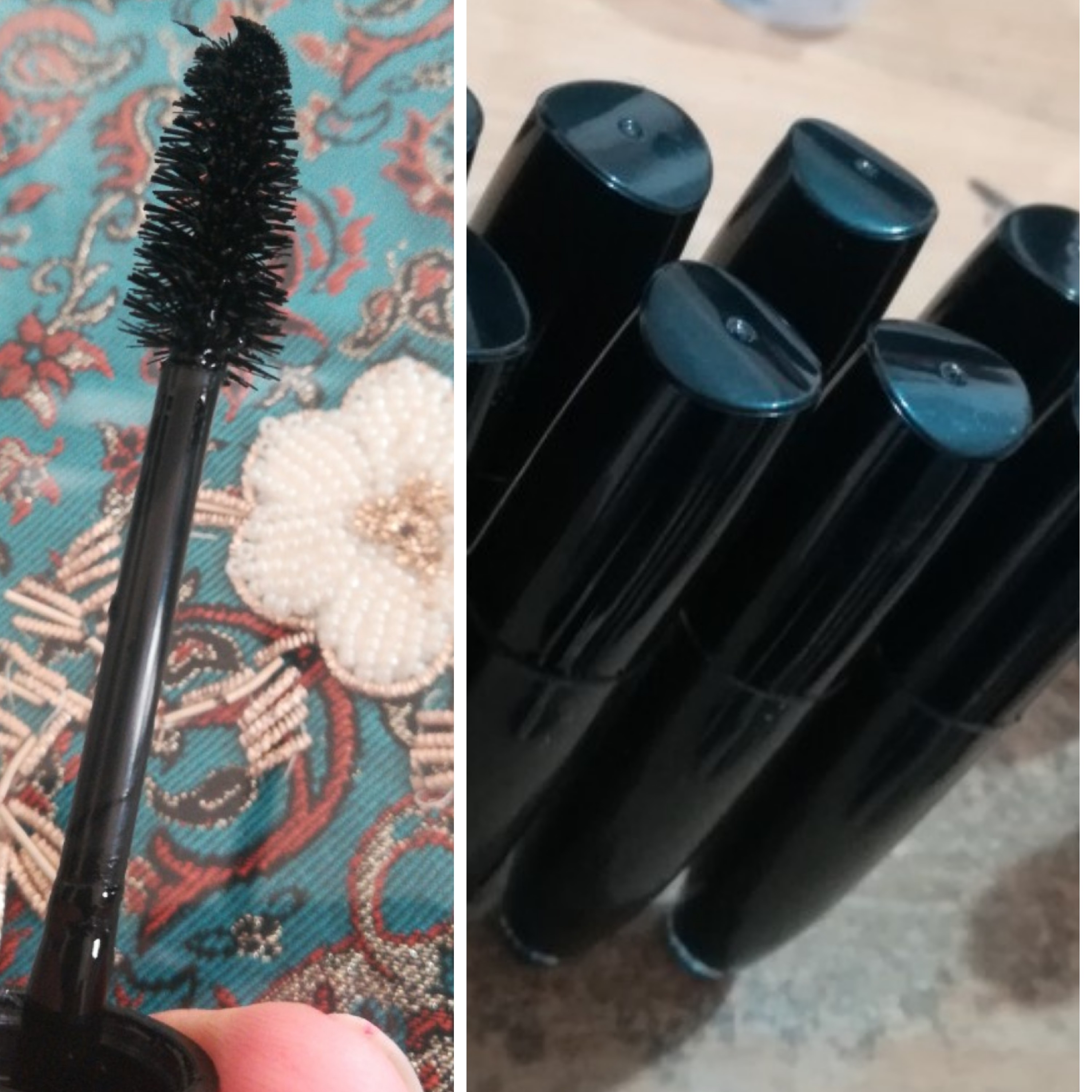 ریمل گیاهی حاوی مغز های مفید  برای مژه و ابرو و روغن های مفید گیاهی 